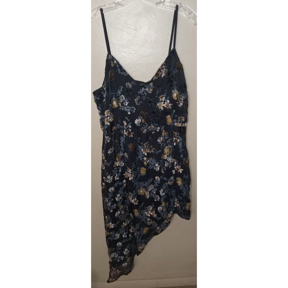 Lulu's Asymetrical Spaghetti Strap Dress